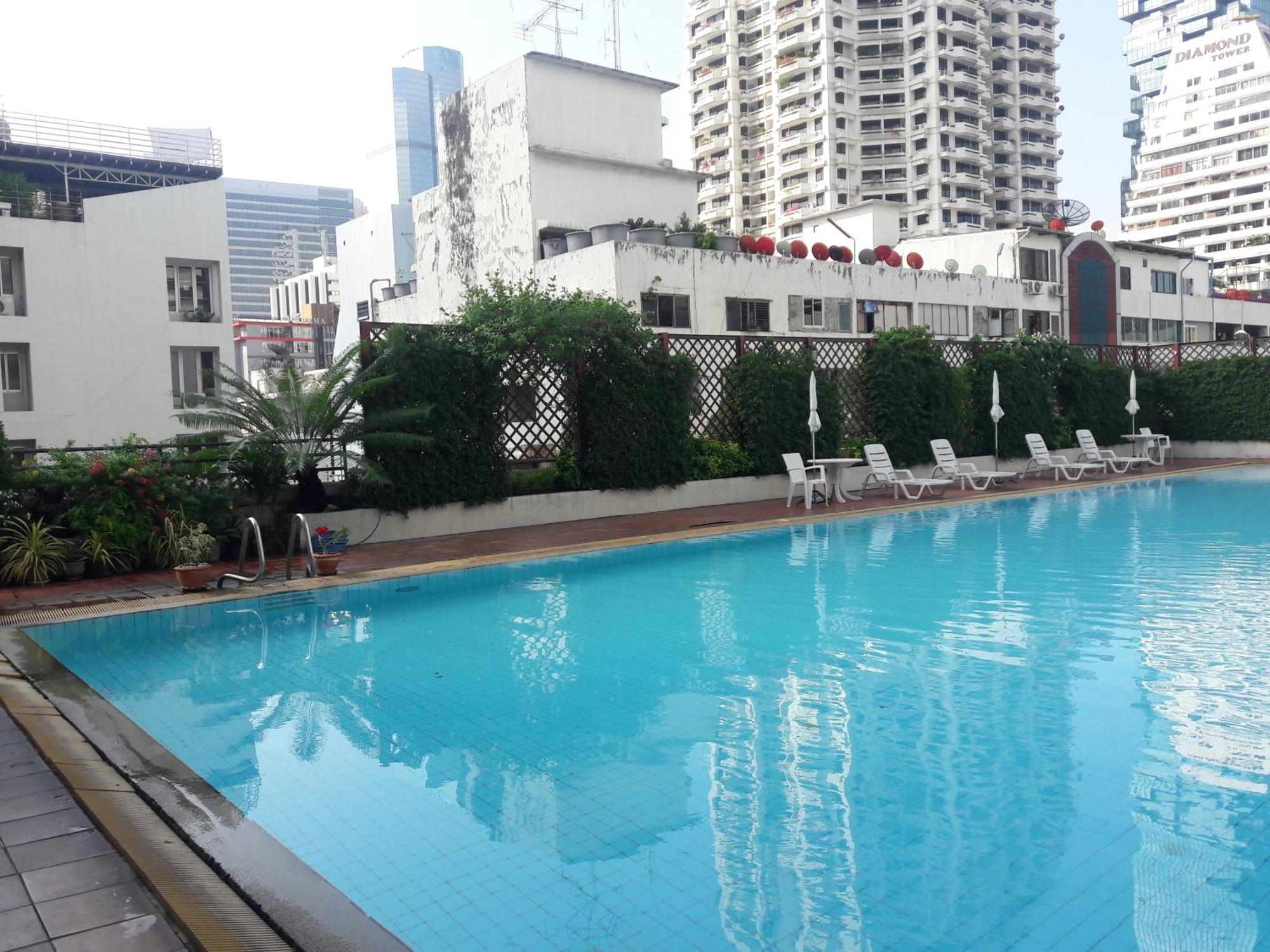 Panoramic City View Room At Silom Banguecoque Exterior foto